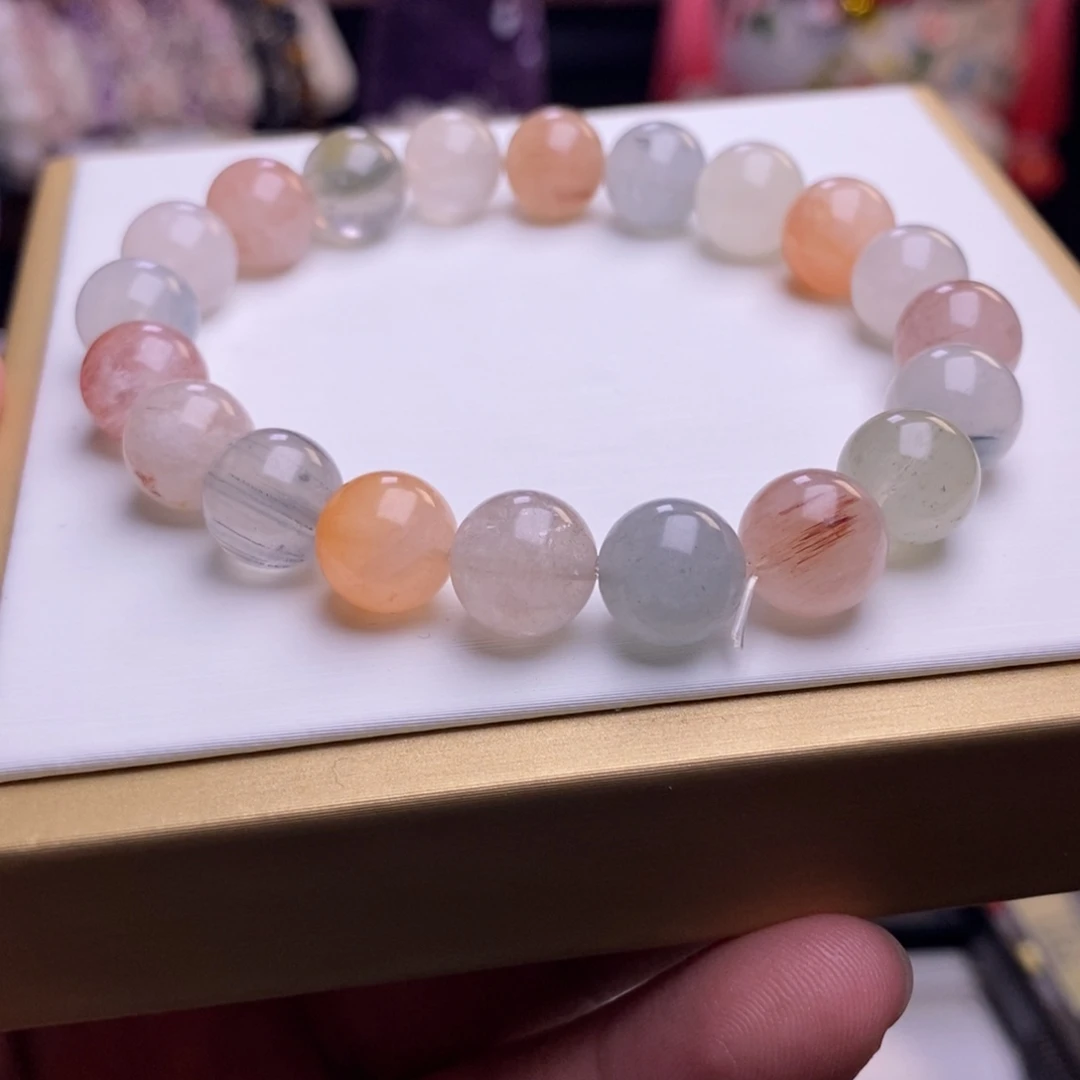 水晶手串未镶嵌卡10兔毛