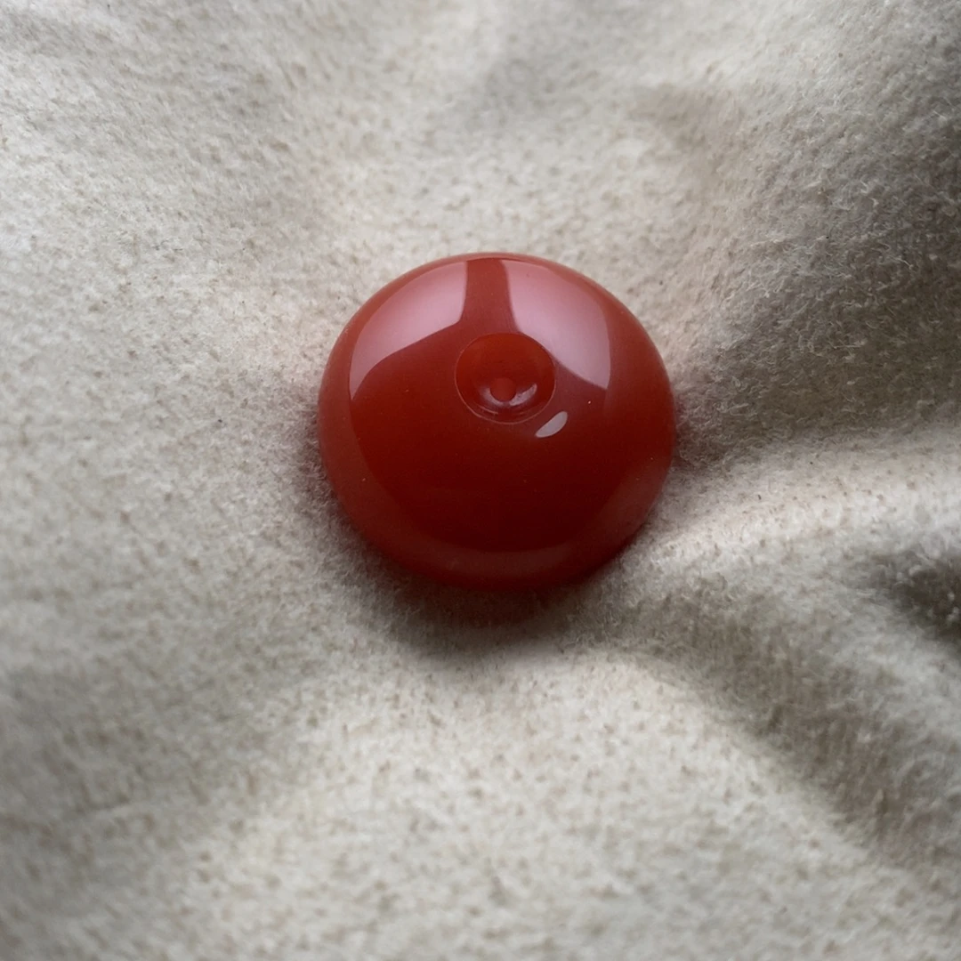 南红玛瑙未镶嵌保山天然原矿南红平安扣