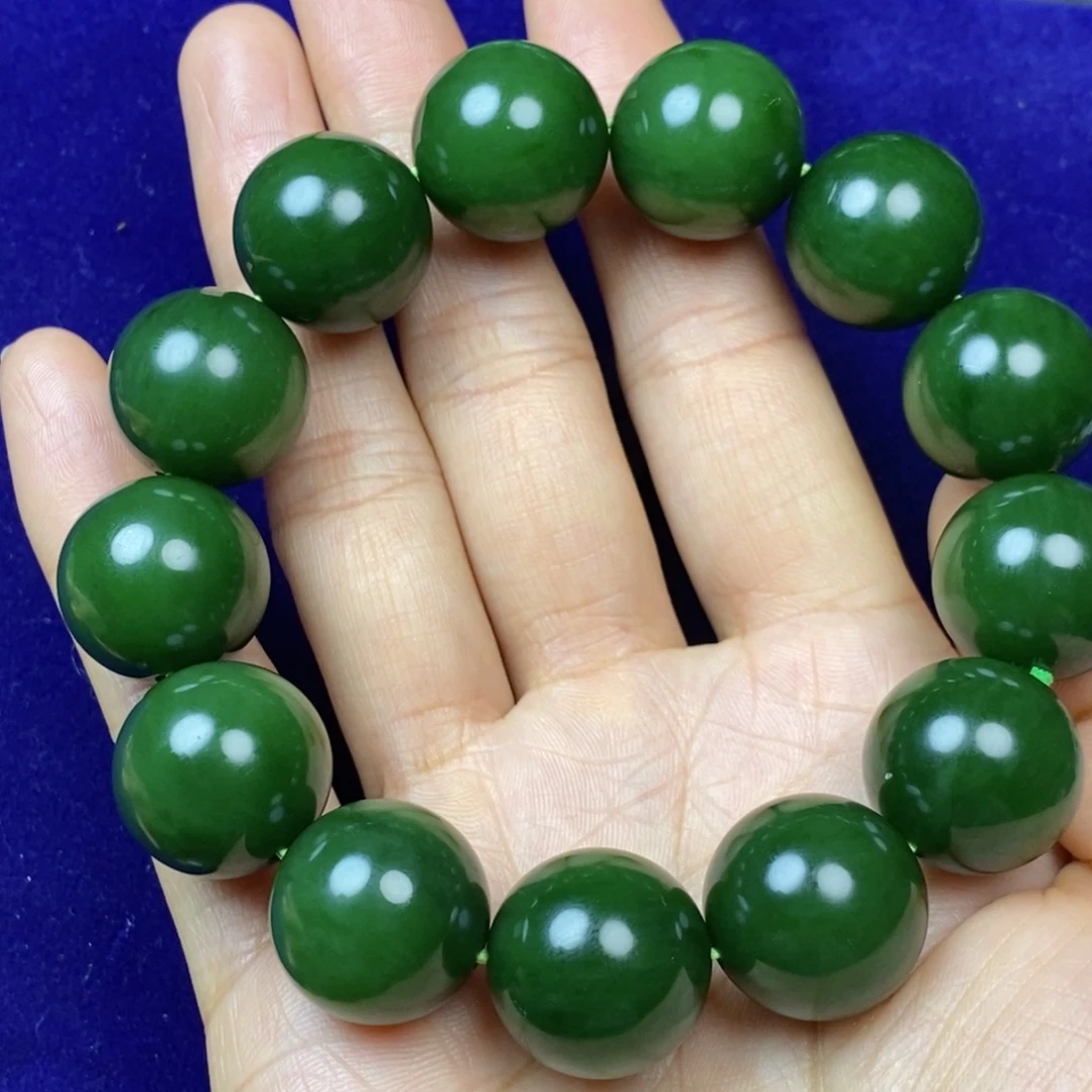 和田玉未镶嵌手串