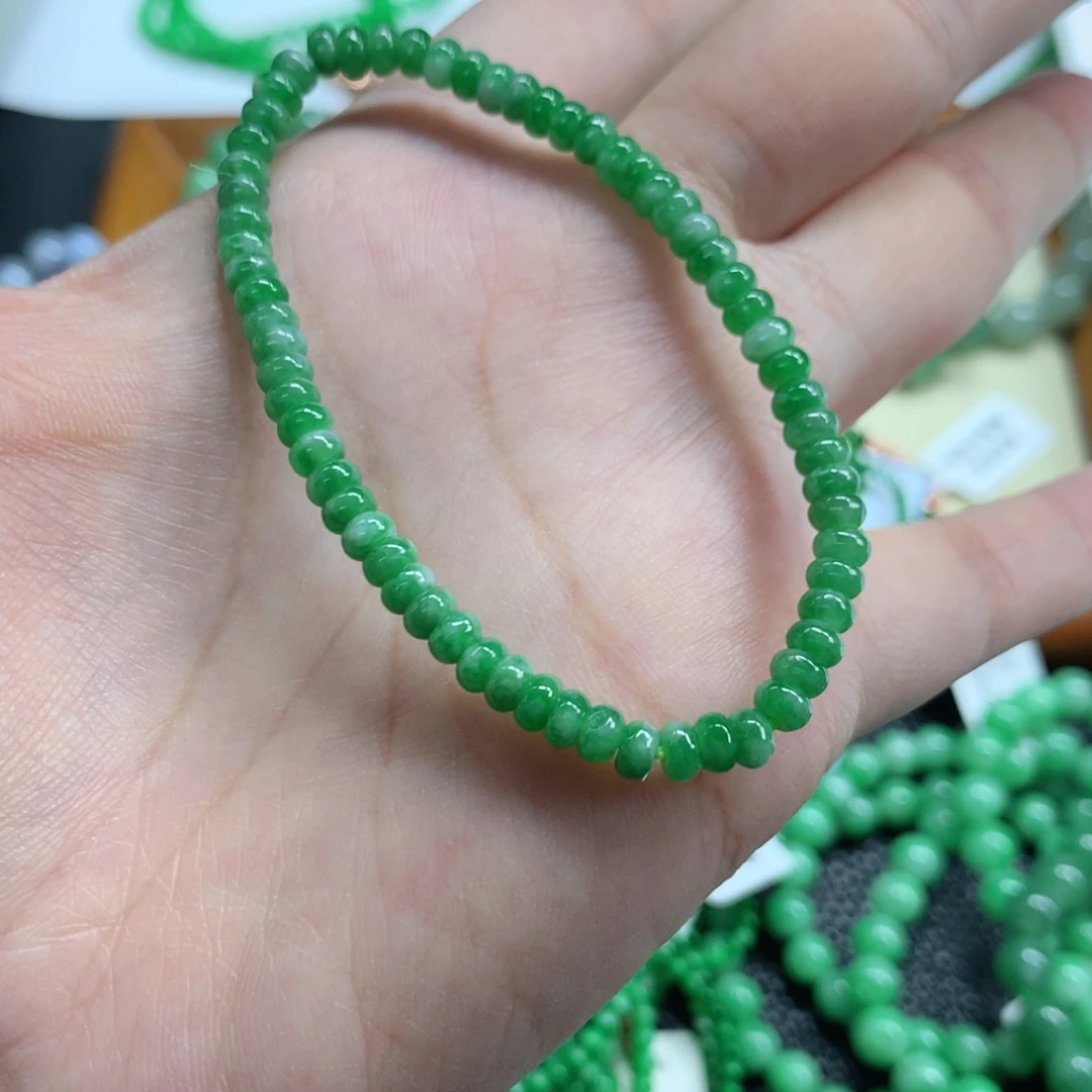 未镶嵌手链翡翠翡翠