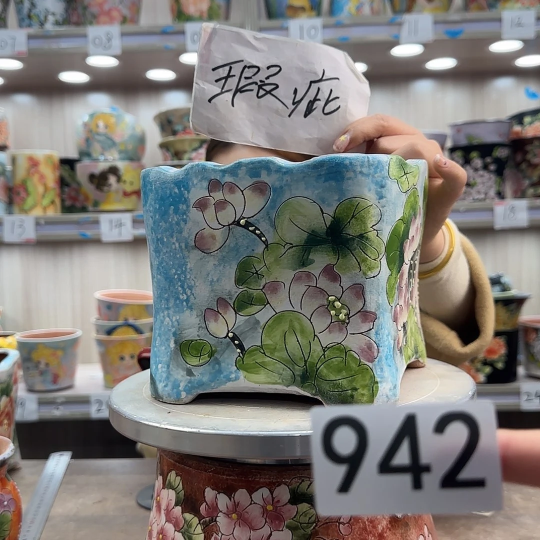 紫砂花盆瑕疵瑕疵942