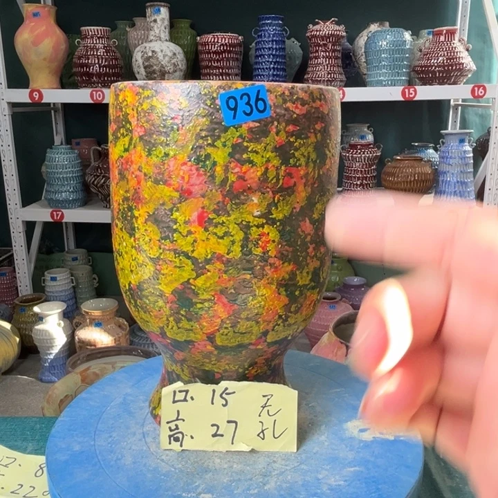 景德镇陶瓷花盆花器936