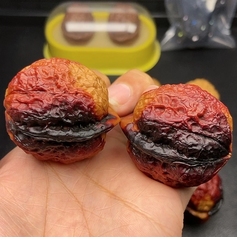 【闪购商品】把件文玩核桃41尺玄武蟾王