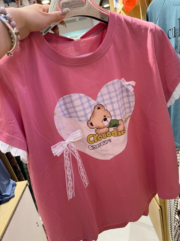 雅巧家品牌七分裤短袖套装