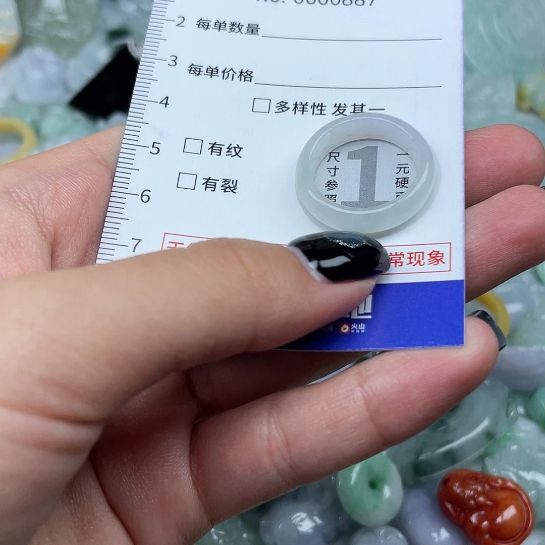 翡翠未镶嵌颈饰887