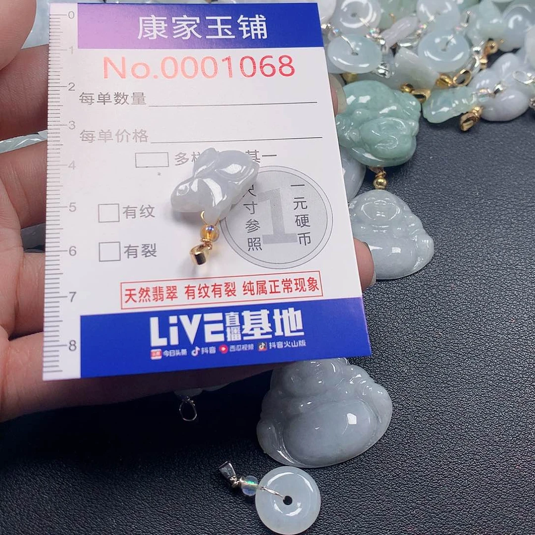 颈饰未镶嵌翡翠g
