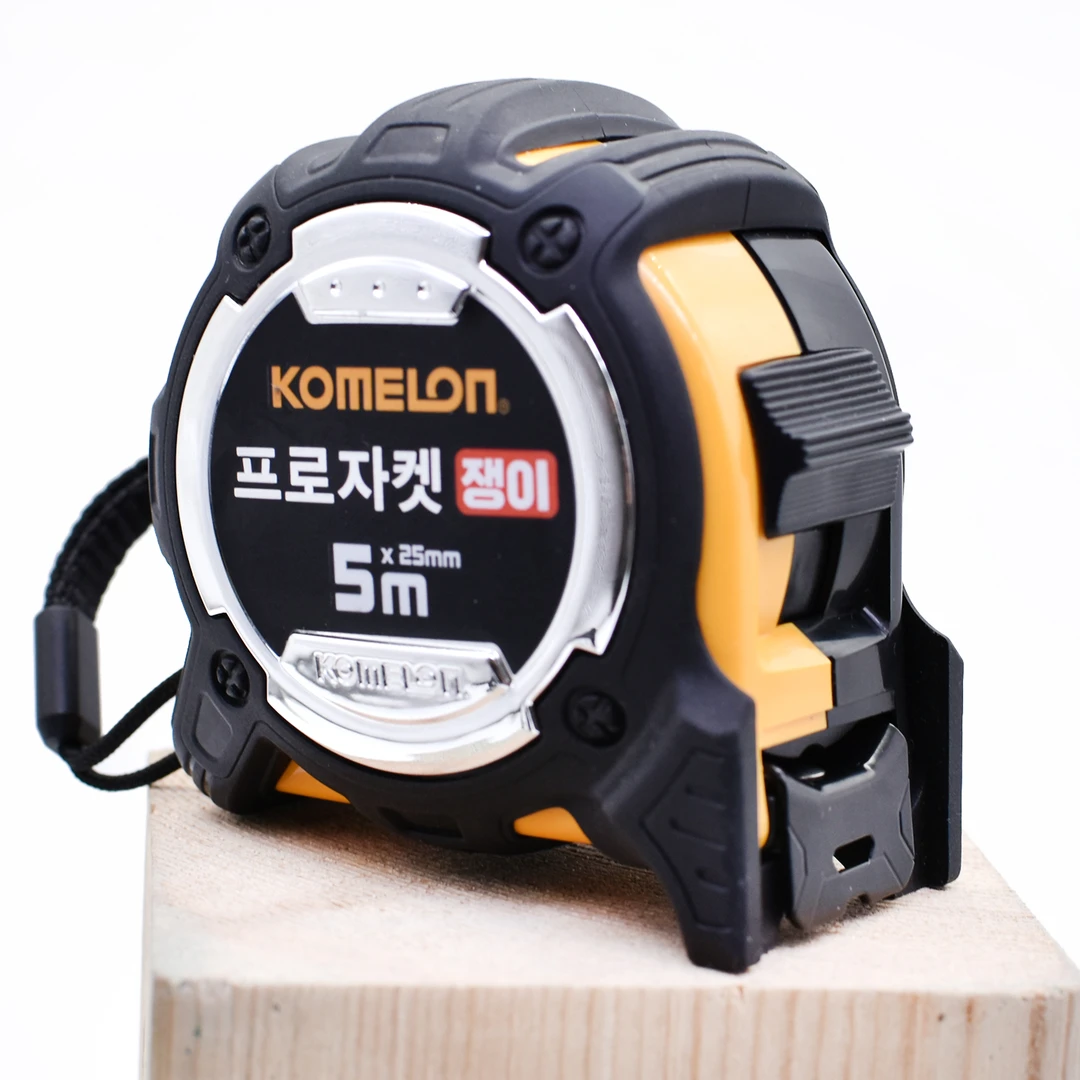 【铁柱专享】原装进口科美龙银圈包胶卷尺耐磨耐摔家用工地测量木工