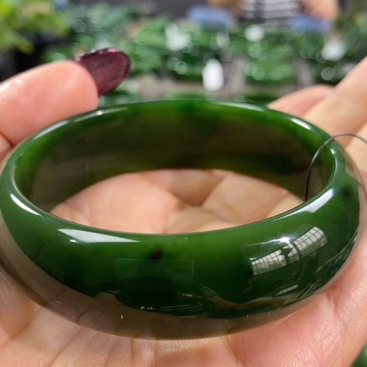 和田玉（碧玉）手镯未镶嵌