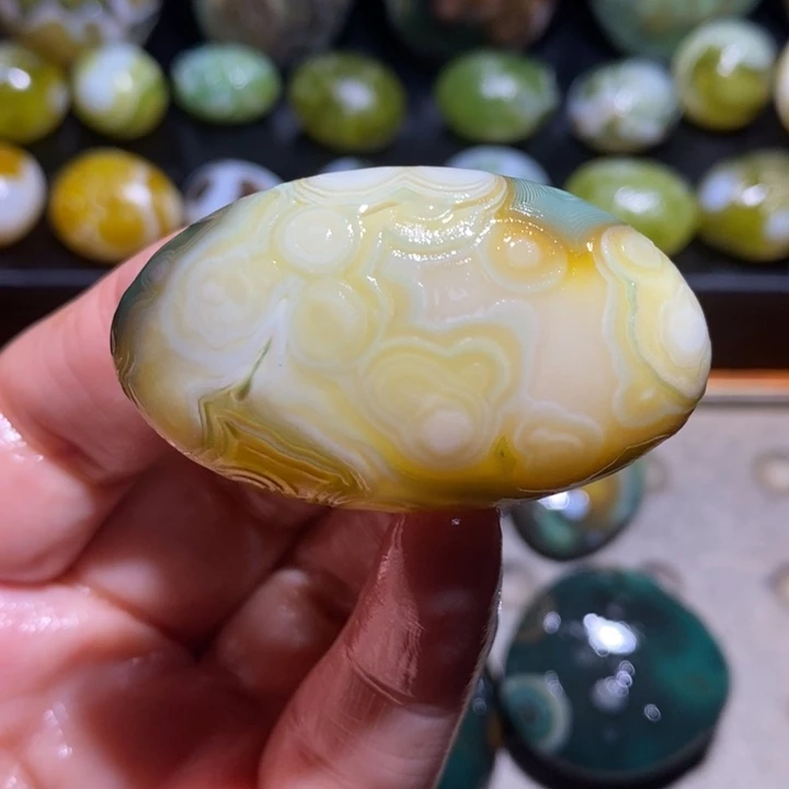 未镶嵌玛瑙/玉髓珠宝半成品26