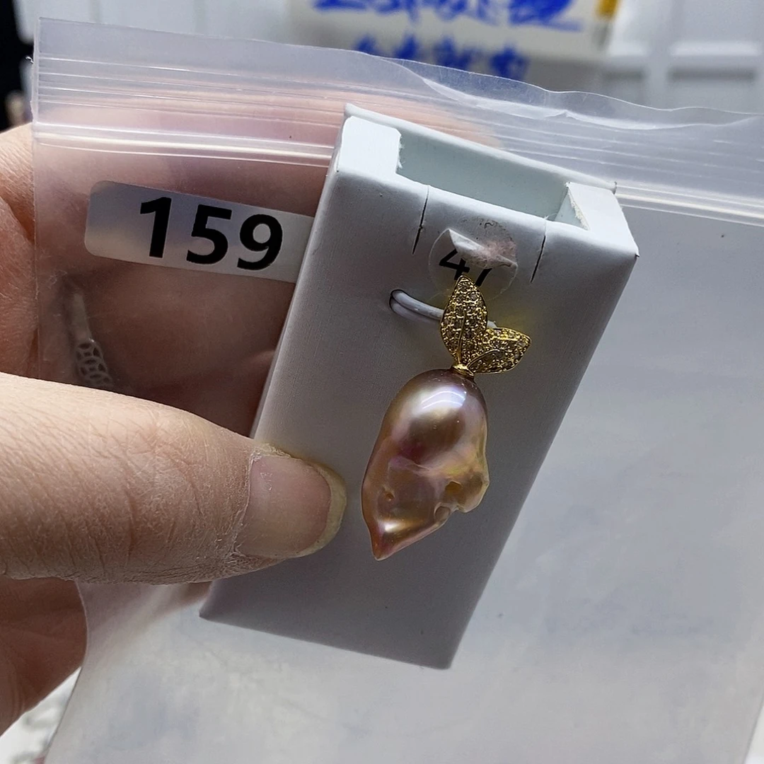 颈饰合金淡水珍珠