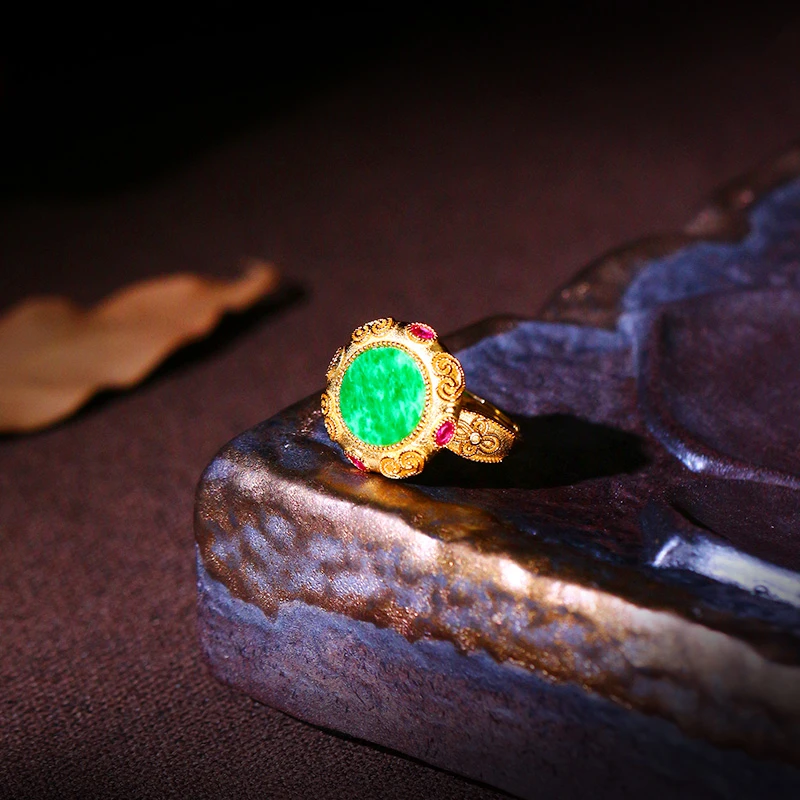 【非藏大珠宝家】翡翠戒指【5762RE】