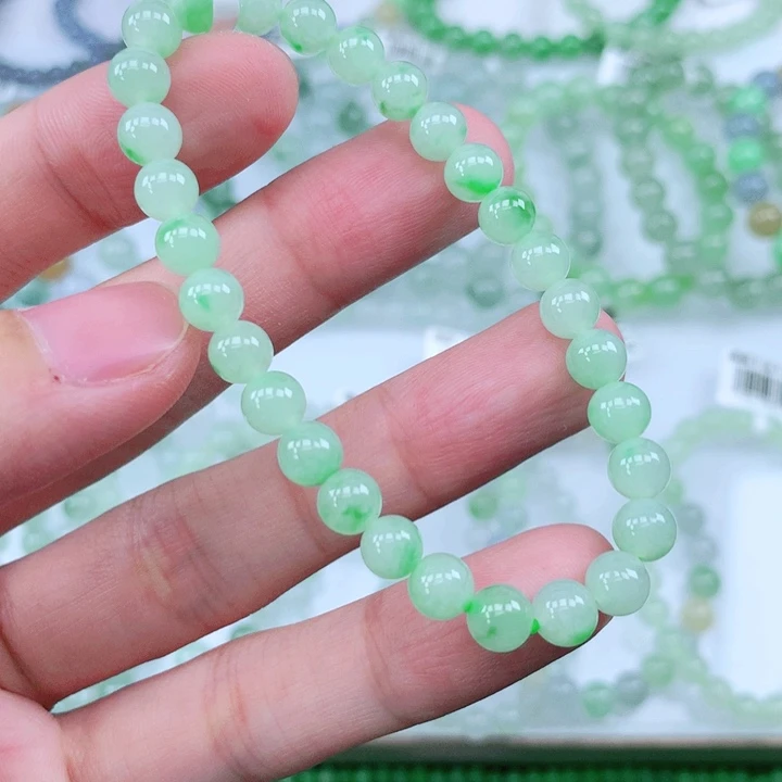 未镶嵌手链翡翠翡翠