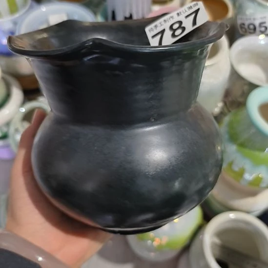 景德镇手工高温陶瓷：内12外16口高16