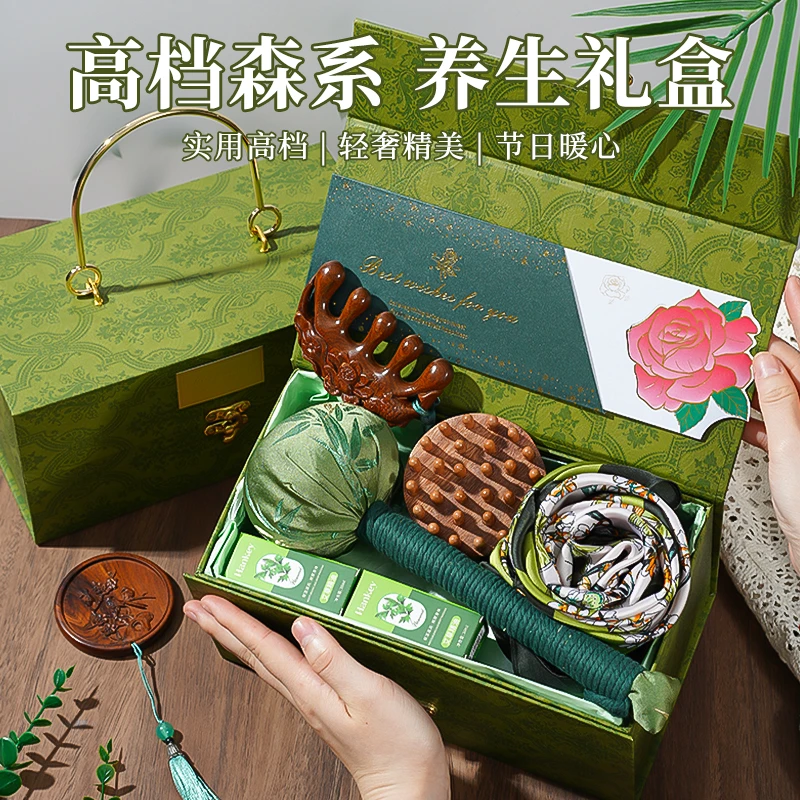 生日礼物送妈妈婆婆40-50岁长辈实用送礼推荐按摩经络梳伴手礼