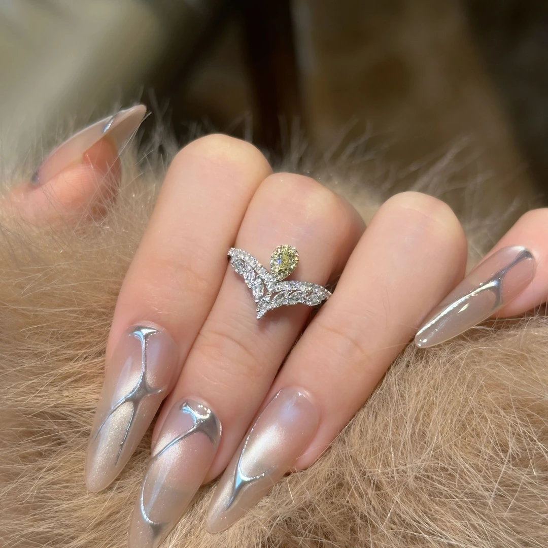 【六言精选】ZSJZ02022皇冠黄钻戒指 时尚轻奢