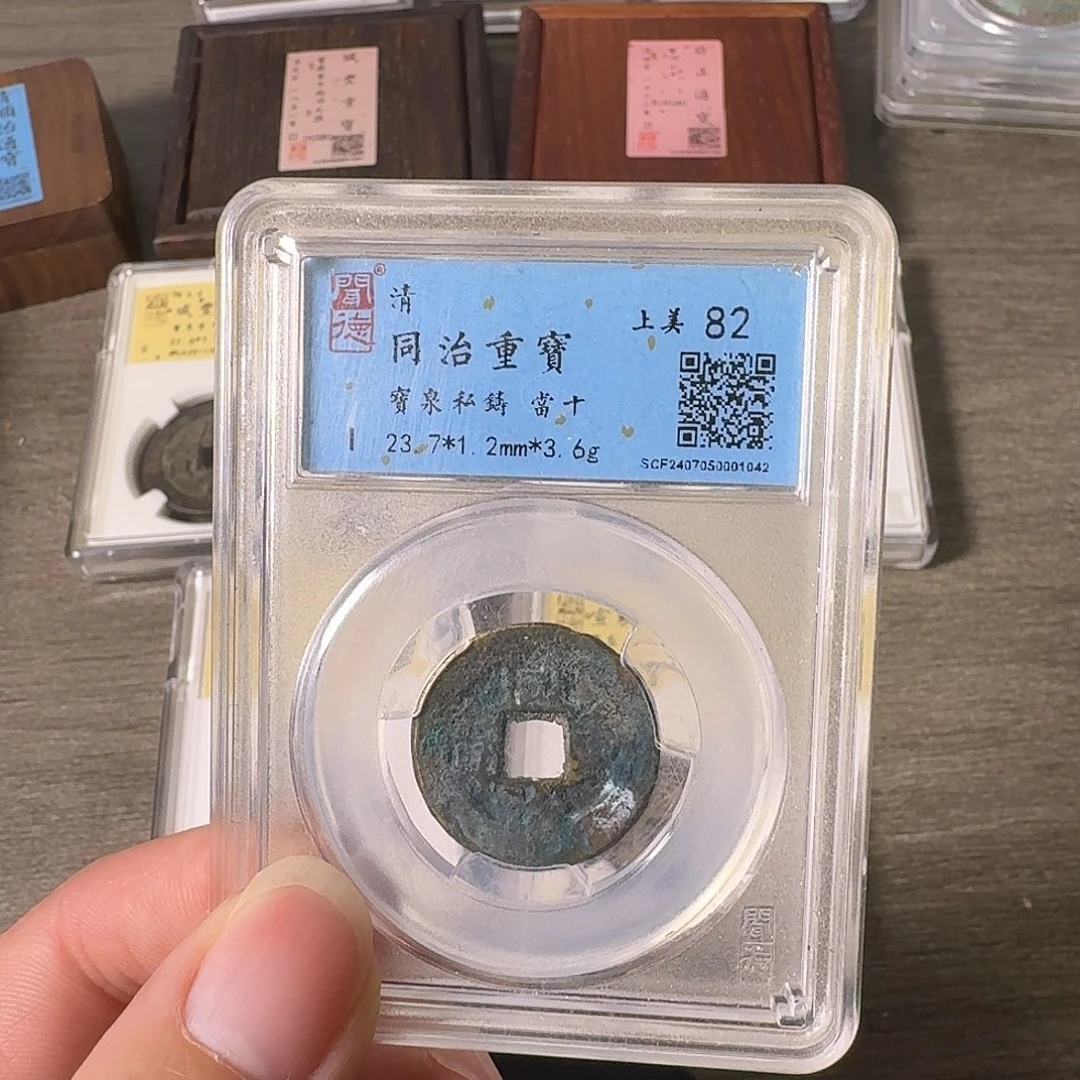 铜A闻博文化同治重宝