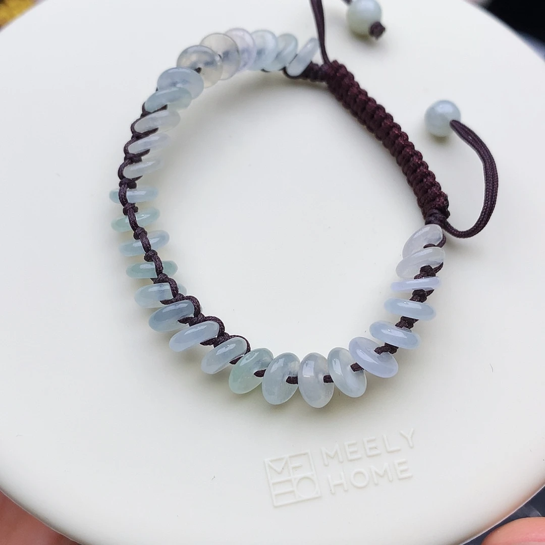 翡翠未镶嵌挂件天然缅甸翡翠Ａ货手串