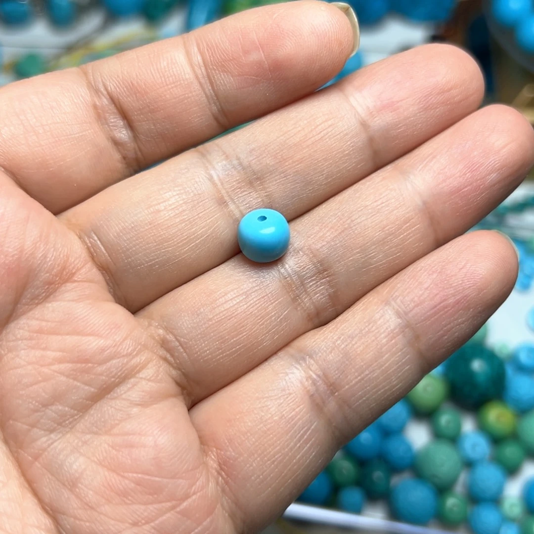 卡8+蓝老型珠子单珠散珠配珠