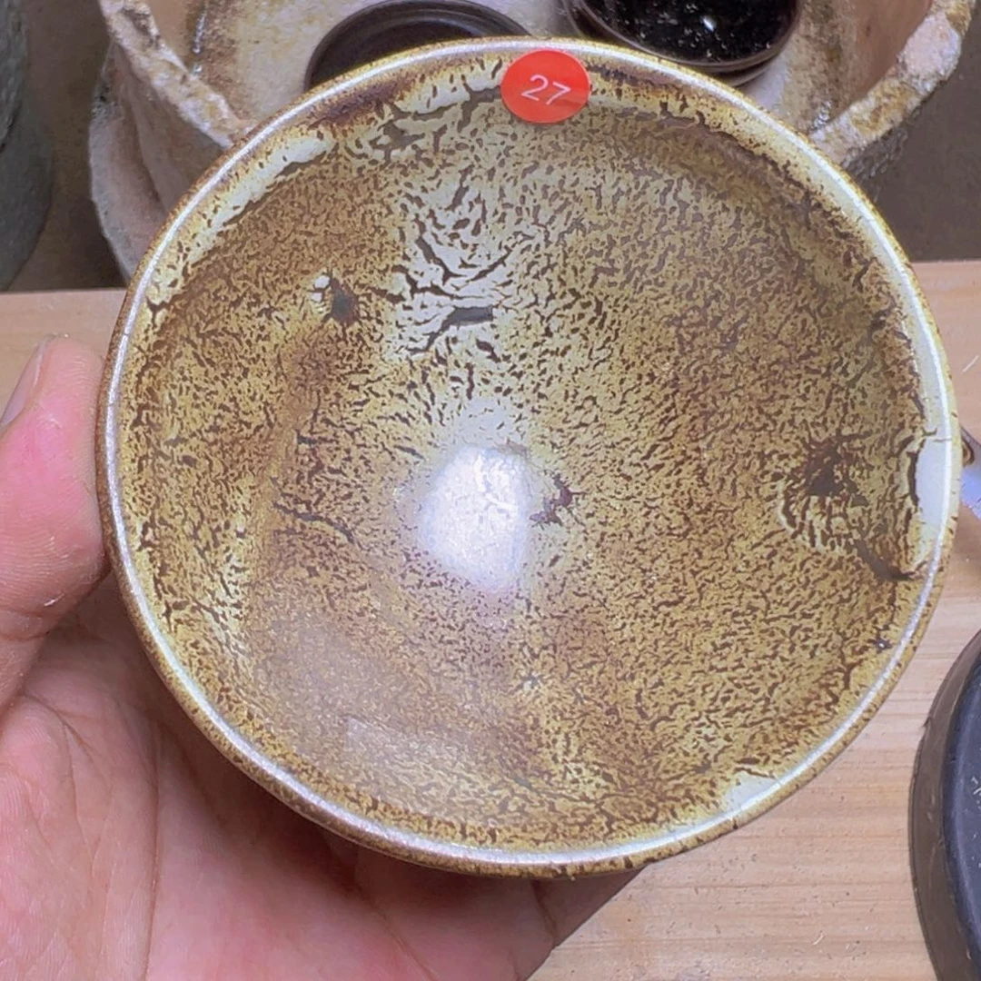 茶盏27 建窑建盏泥巴星
