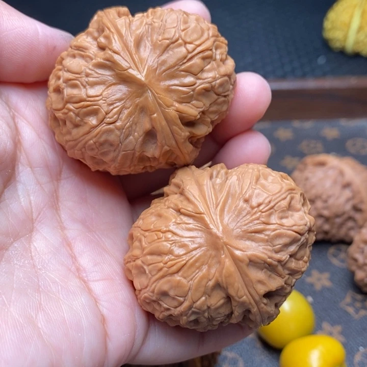 文玩核桃把件大团圆46尺