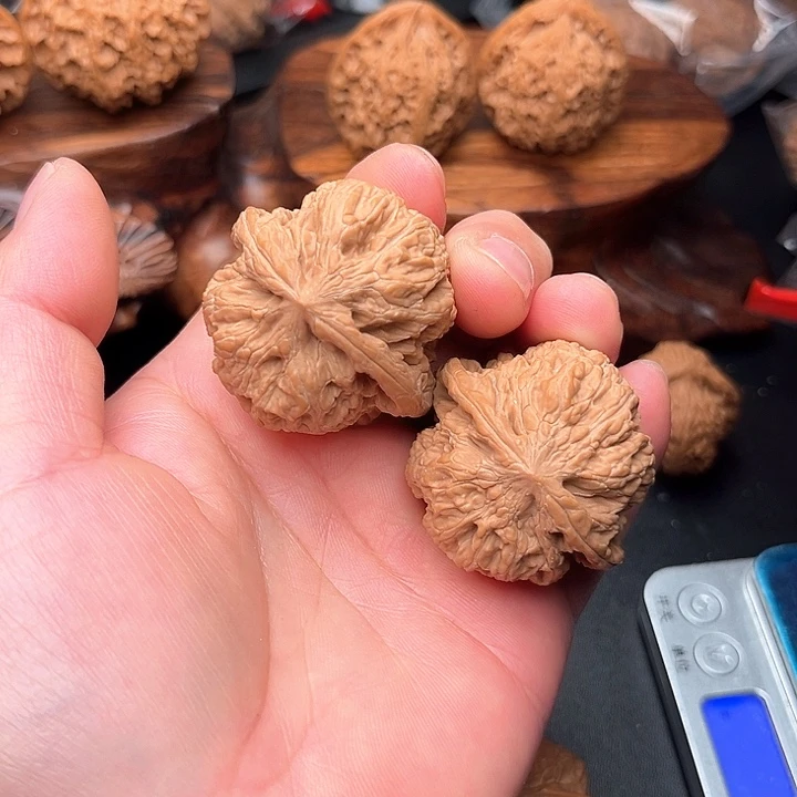 桃核把件平**福核桃将军榜