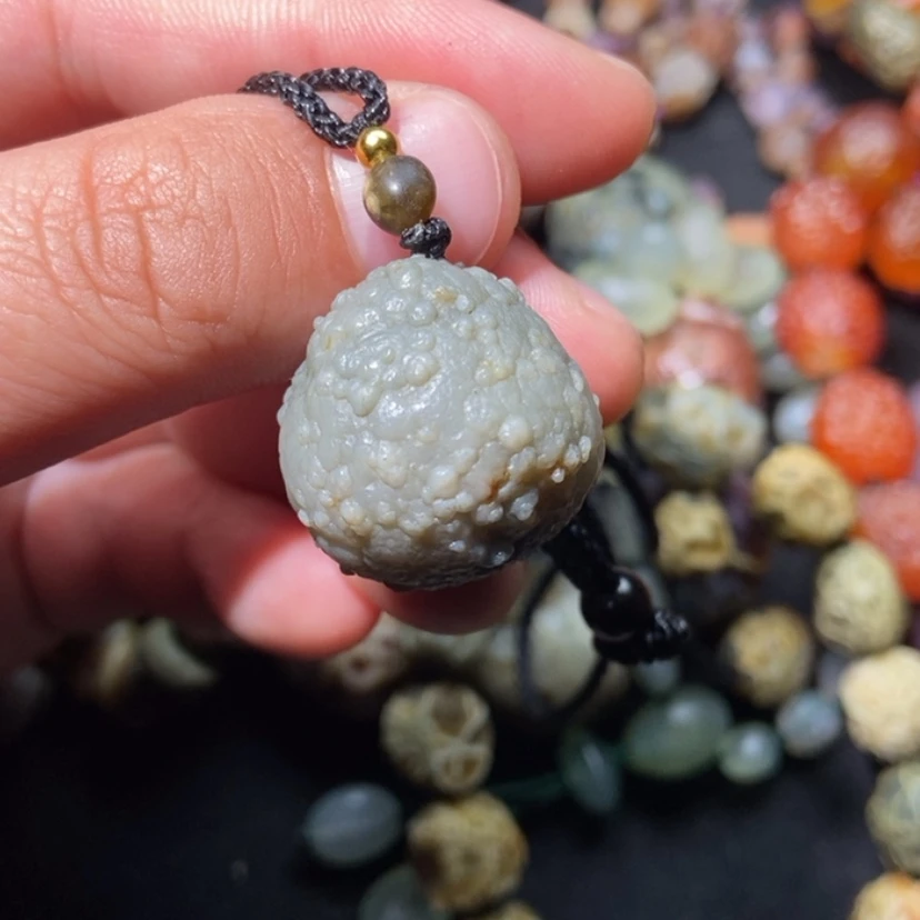 【闪购商品】玛瑙/玉髓项圈合金必*