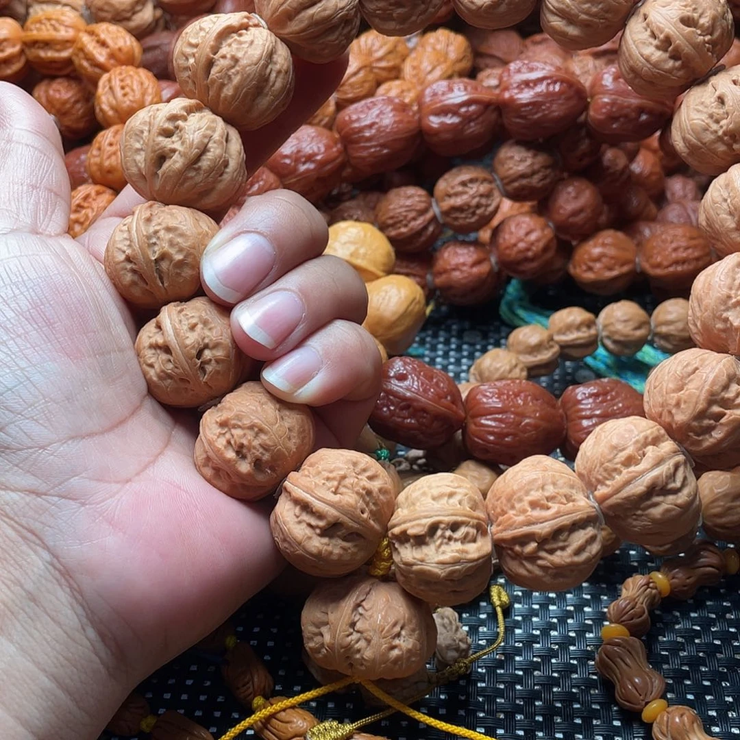 M***h手串文玩核桃粗筋磨盘