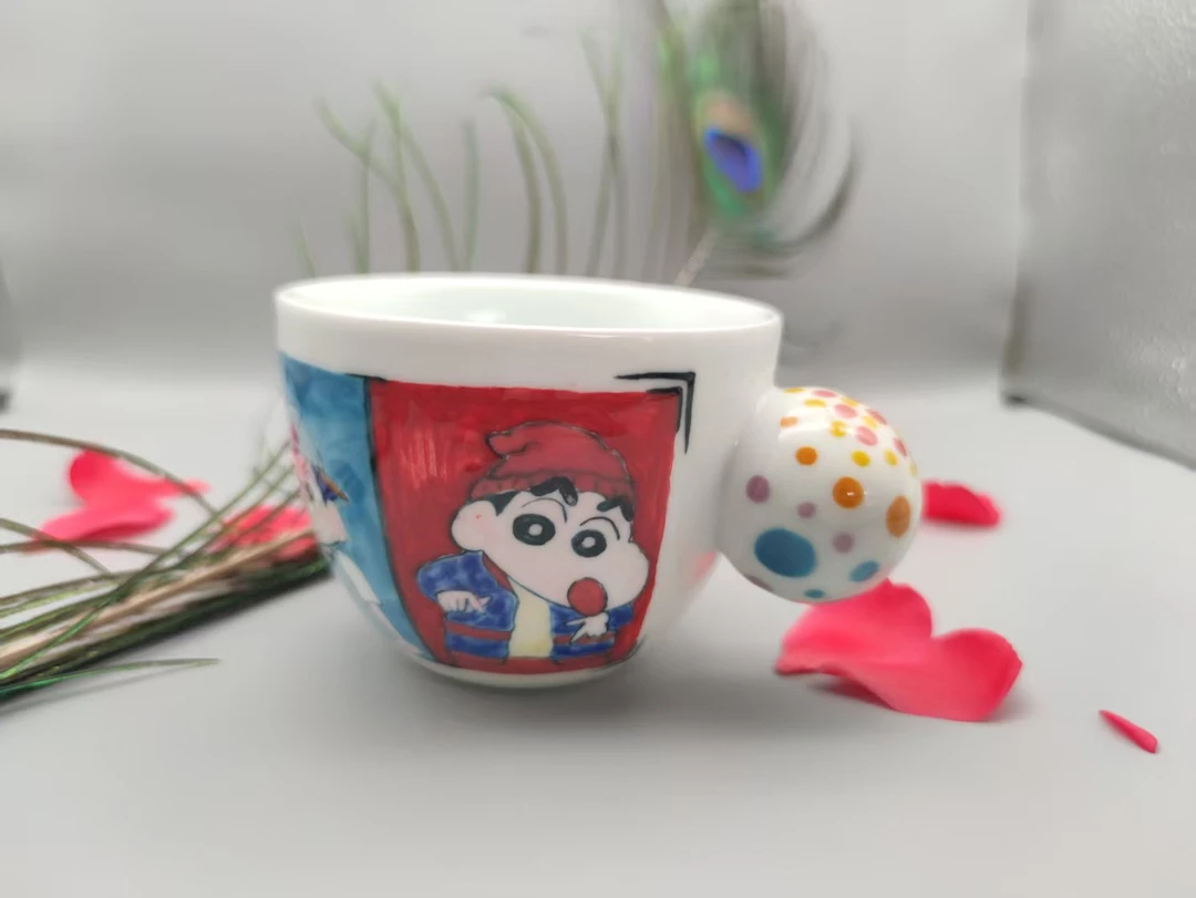 A0026景德镇手绘陶瓷杯
