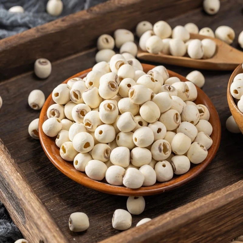 【一斤两罐装】优质精选莲子磨皮去芯软糯香甜煮粥佳品T7