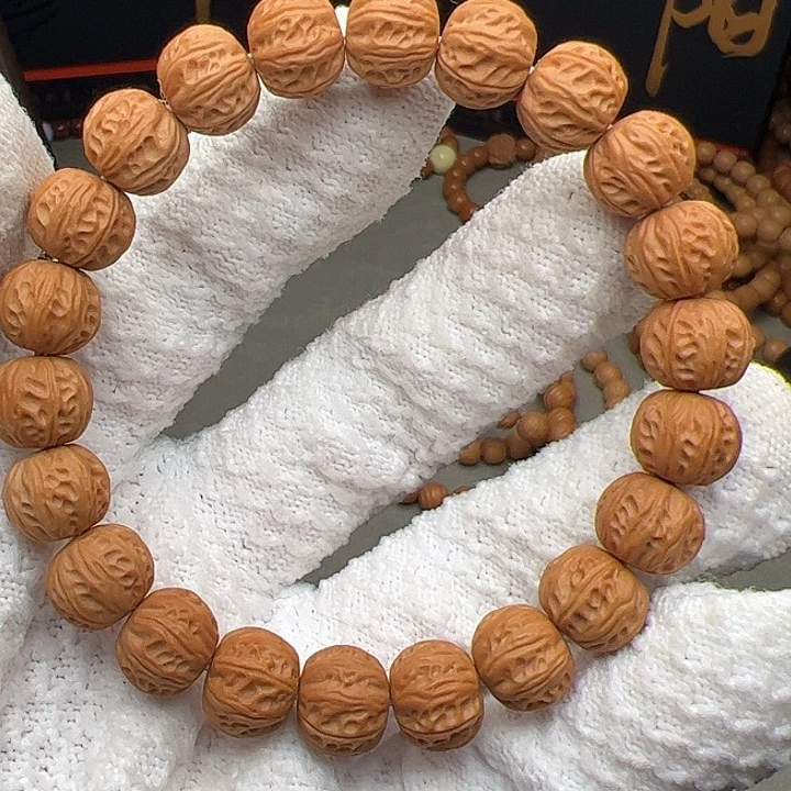 猴头核桃手串，京八愣