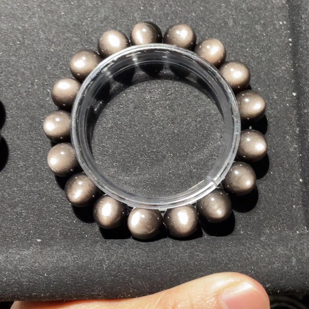 M***小黑曜岩未镶嵌手链