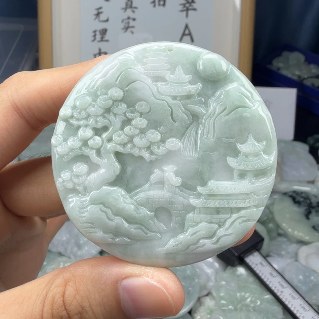 颈饰未镶嵌翡翠翡翠