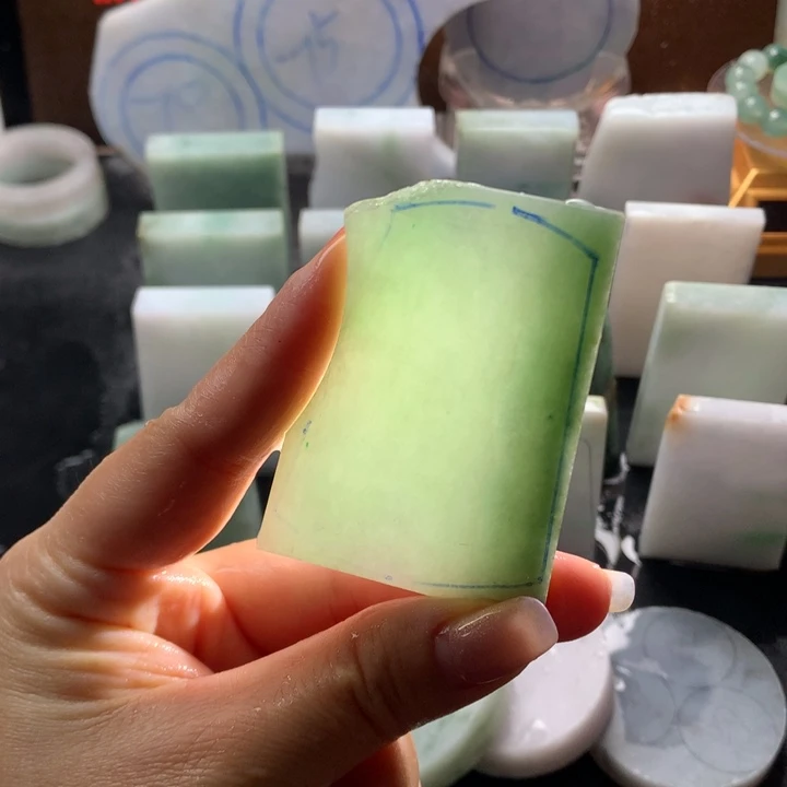 定制翡翠未镶嵌包工包料1