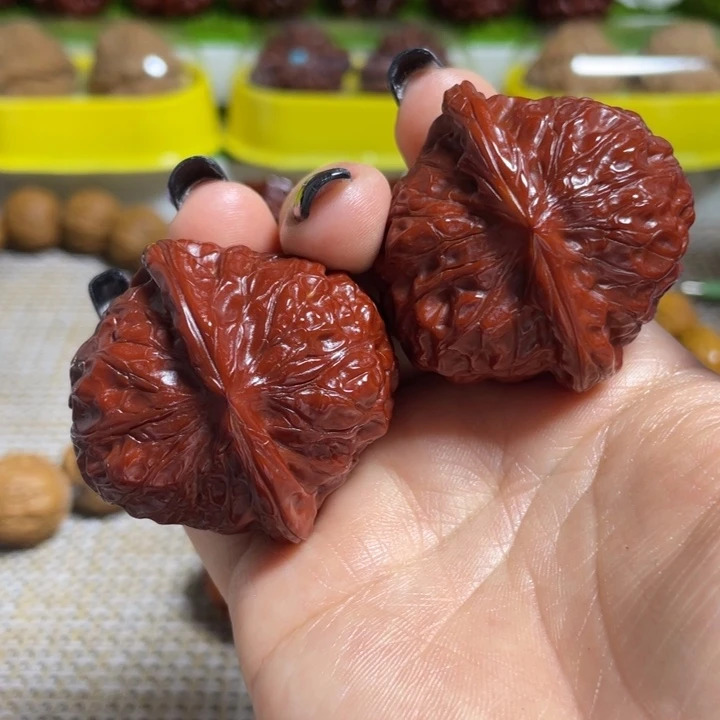 桃核把件44全品南瓜