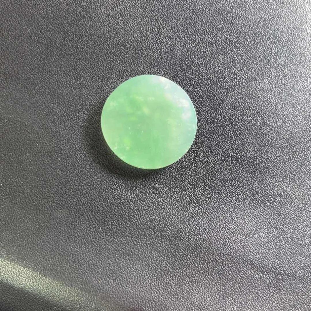 定制翡翠未镶嵌甜绿