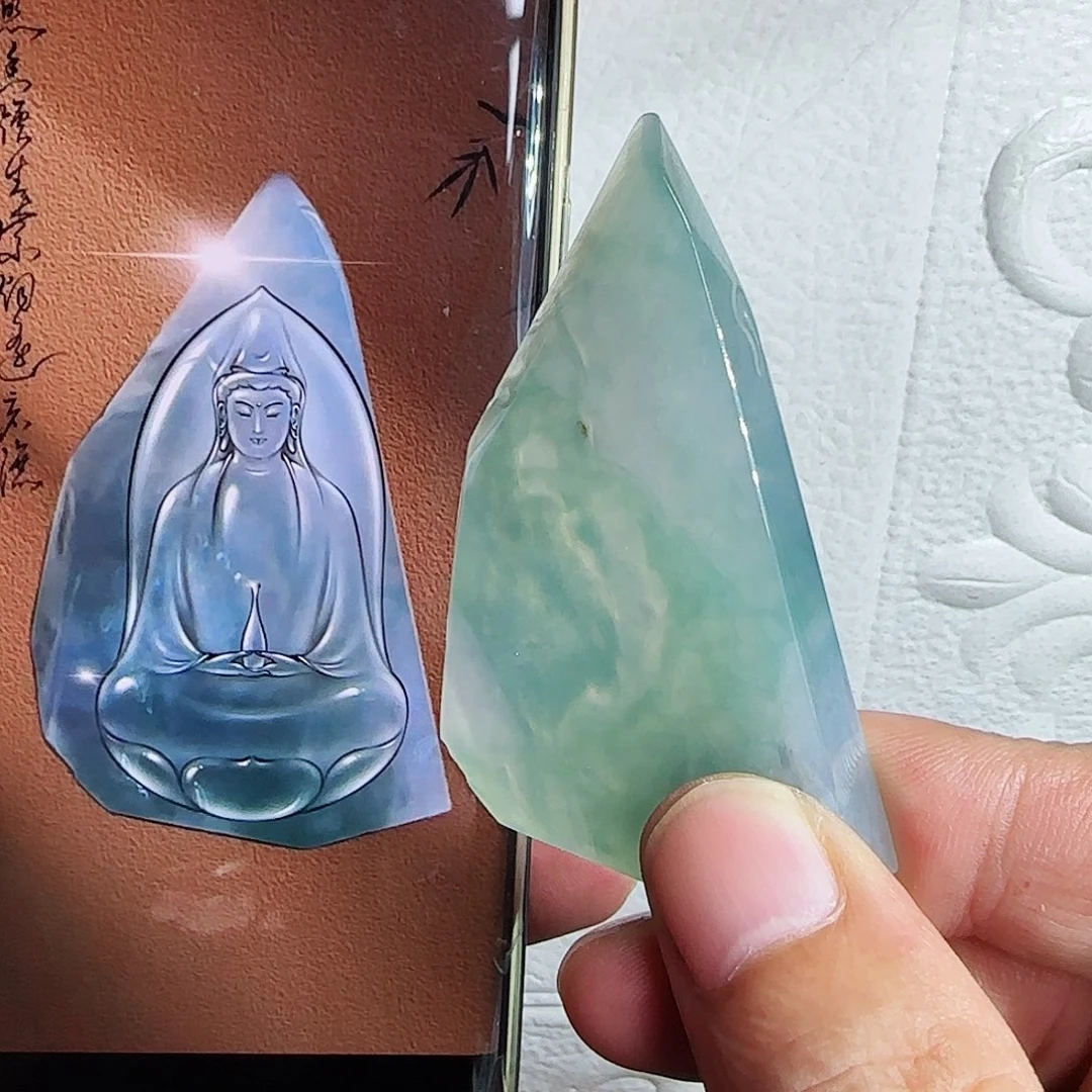 未镶嵌定制翡翠缅甸天然A货翡翠含老师工艺