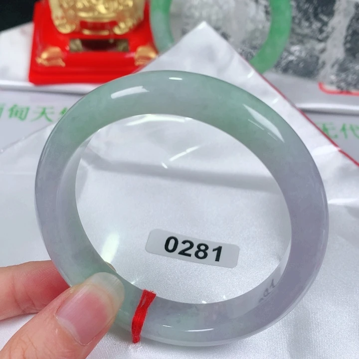 未镶嵌手镯翡翠  编号0281 正圈59
