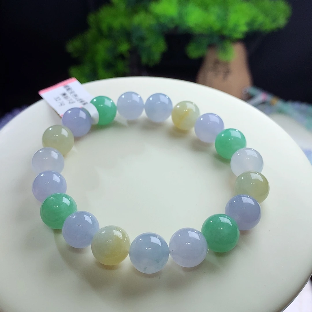 未镶嵌手串翡翠卡10mm