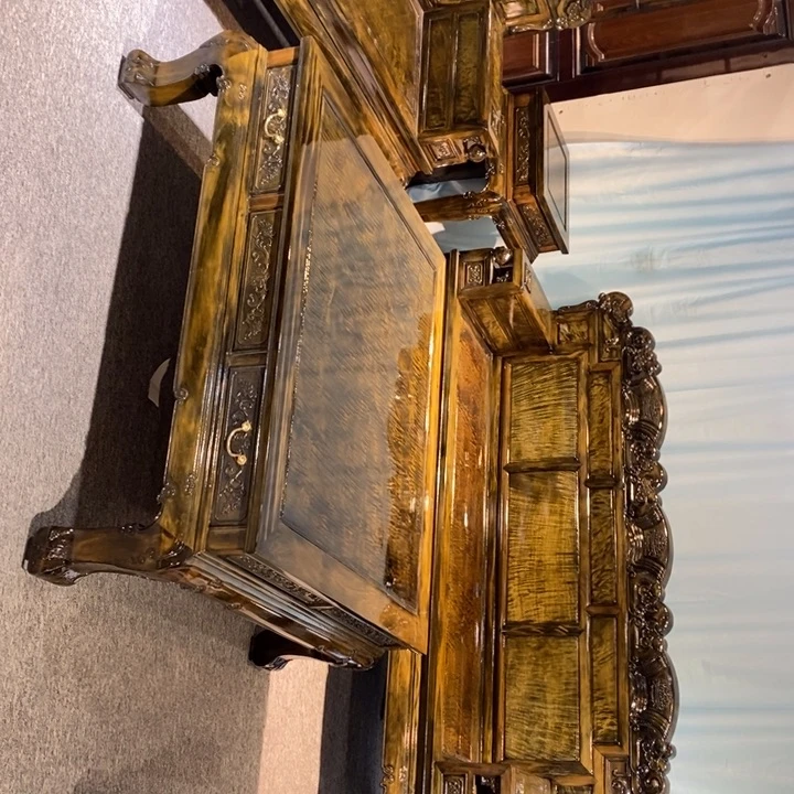 楠木财源滚滚沙发六件套加大