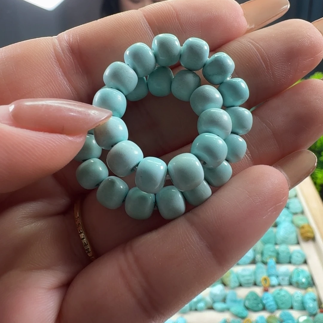 绿松石未镶嵌手链