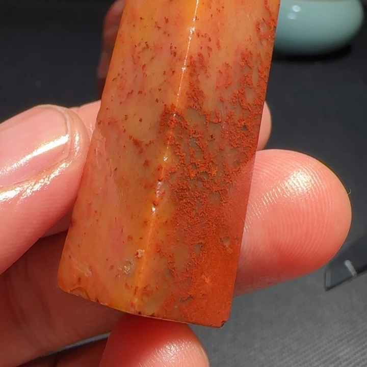寿山石福集福寿山石印章