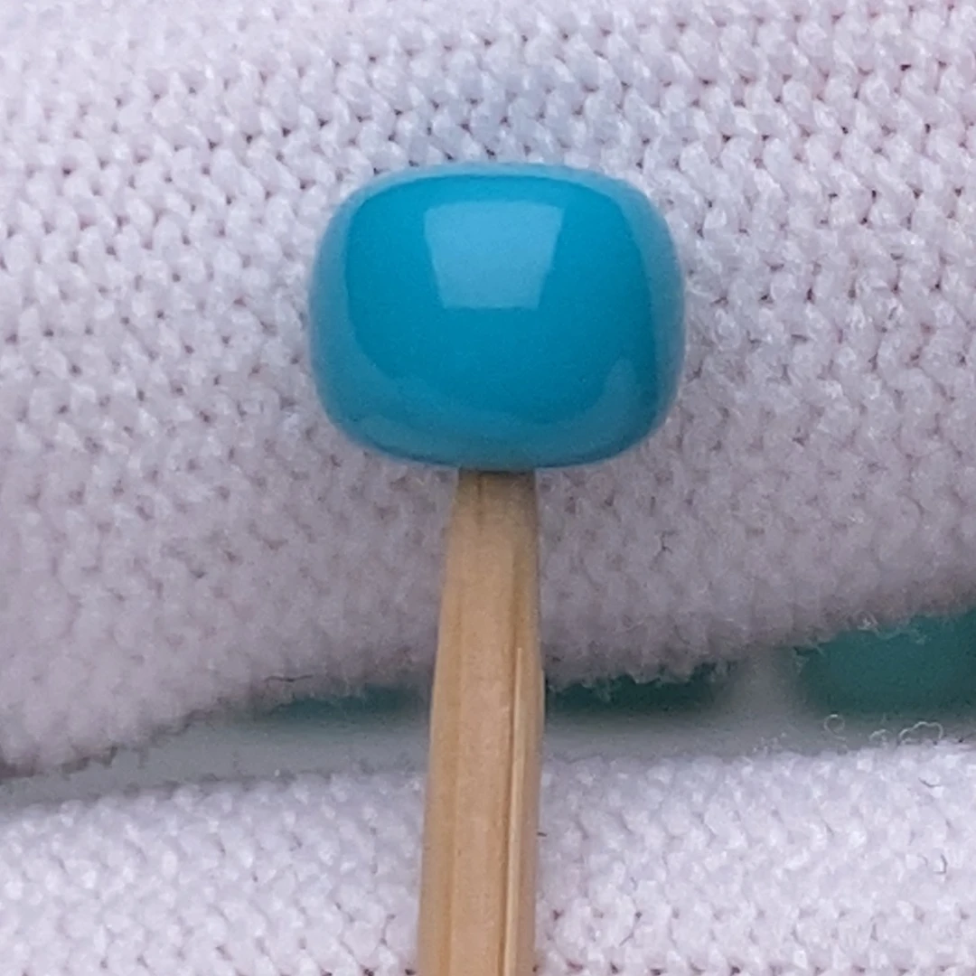 绿松石未镶嵌绿松石7.4mm