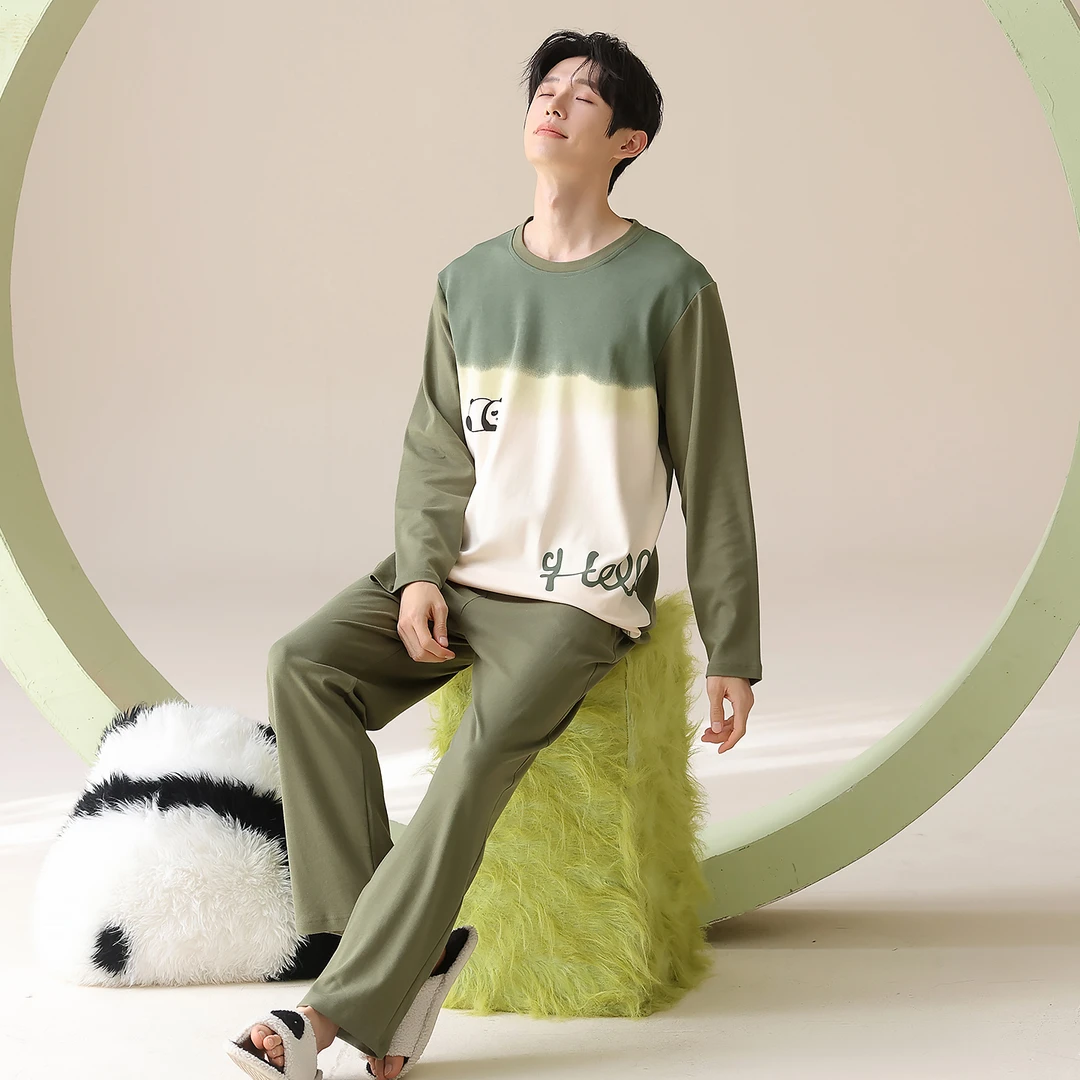 【小熊猫】春季新款云舒棉时尚原创设计可外穿睡衣家居服PN2