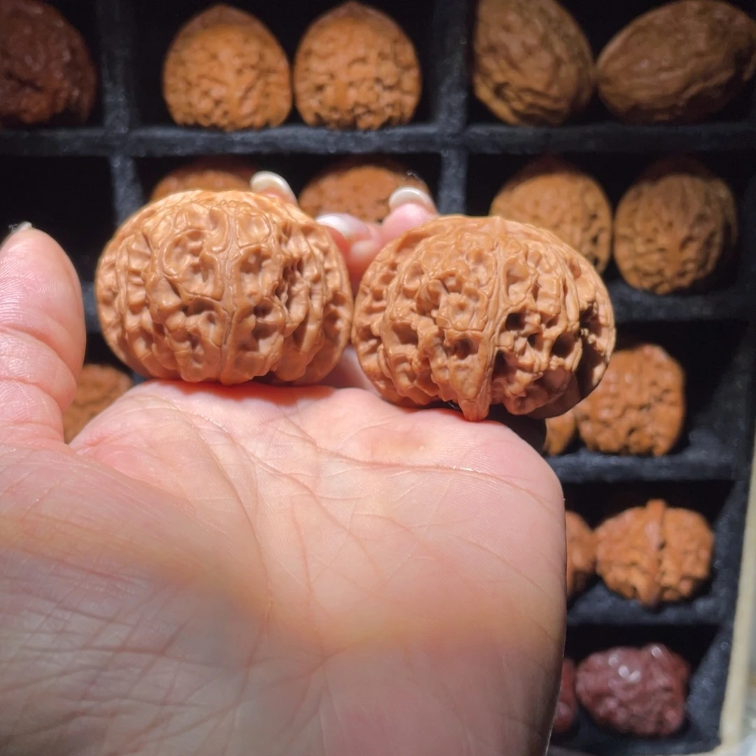 文玩核桃把件苹果园45