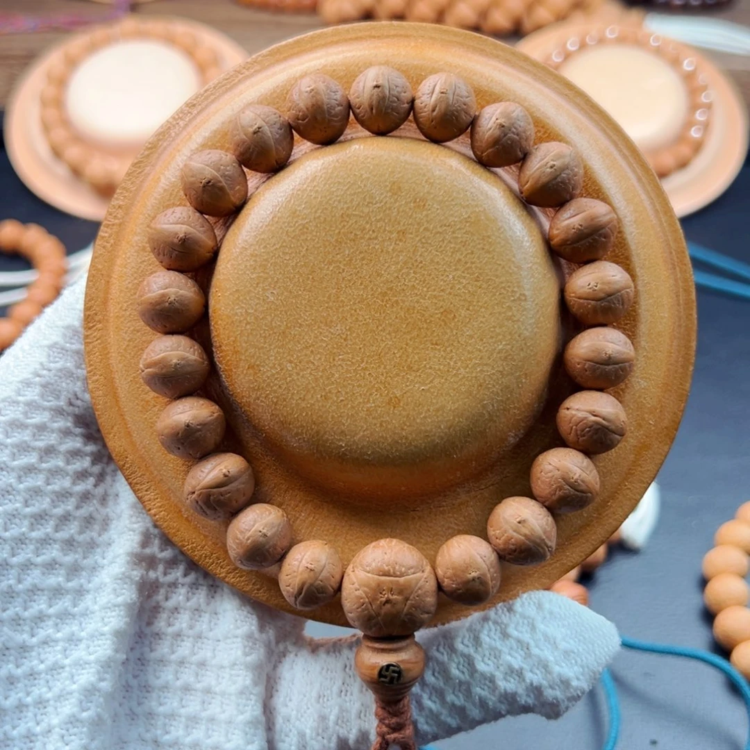 手串凤眼菩提12mm单仓铁籽