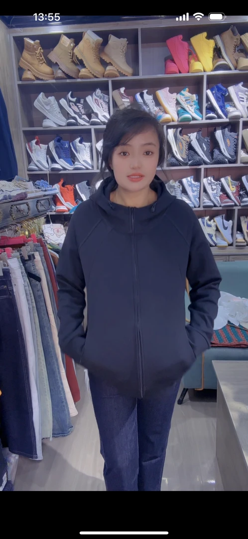 2025时尚连衣帽外套春季女装