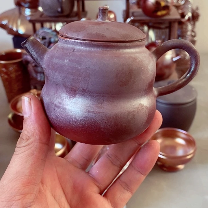 柴烧茶具套杯子杯子