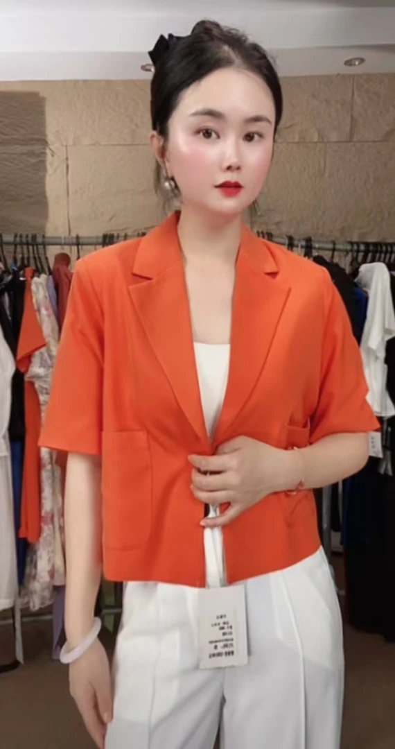 99-6923时尚短款小西服