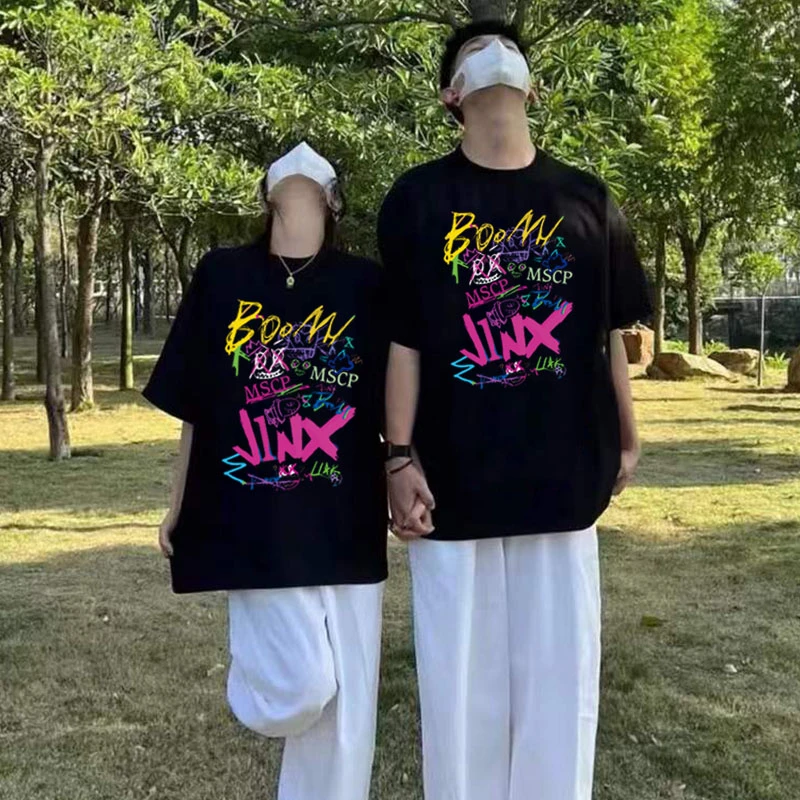 潮牌纯棉重磅短袖t恤男女同款设计感宽松半袖体恤情侣装百搭上衣