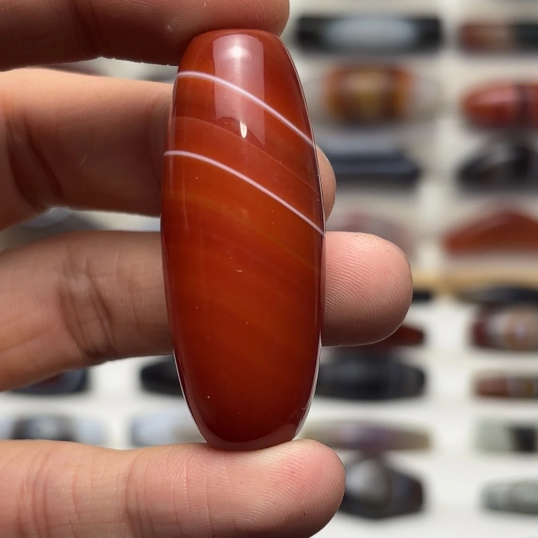 玛瑙/玉髓未镶嵌吊坠10